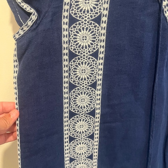 Vineyard Vines Lace up Tunic Dress size 16 - Picture 3 of 9